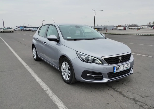 Peugeot 308 cena 47700 przebieg: 138000, rok produkcji 2020 z Kalisz małe 56